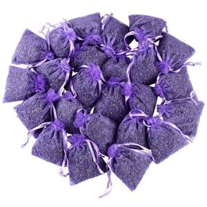 12 Piece Organic Homegrown English Lavender Filled Sachet